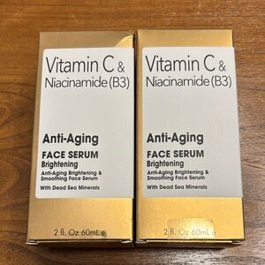 Lot of 2 SPA Cosmetics Vitamin C & Niacinamide(B3) Brightening Face Serum Sealed